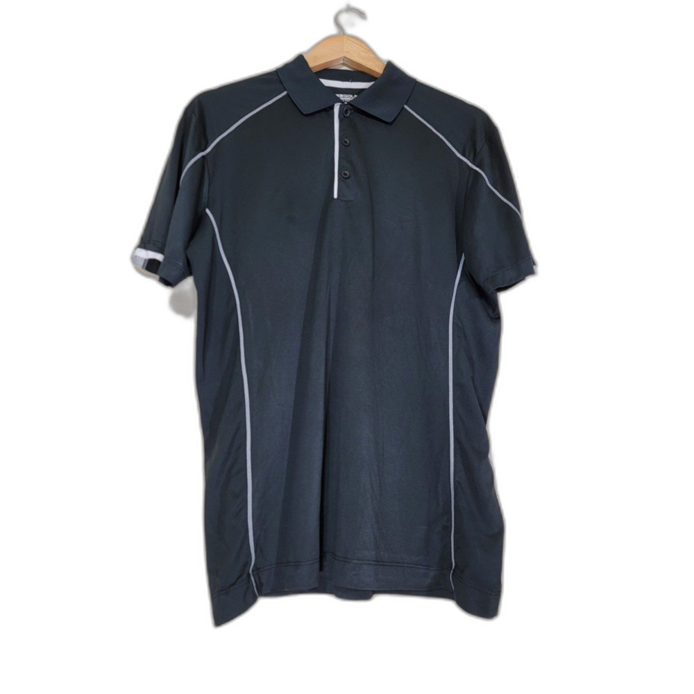 Nike Dri Fit Golf Tour Performance Men's Black Polo Shirt - Medium M